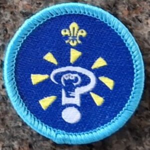 Explorers Innovation Activity Badge (old logo)