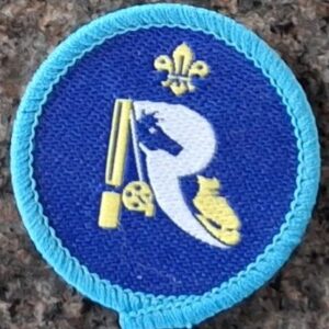 Explorers Outdoor Pursuits Activity Badge (old logo)