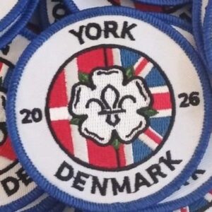 York Contingent Badge - Denmark Jamboree 2026 (Souvenir use only)